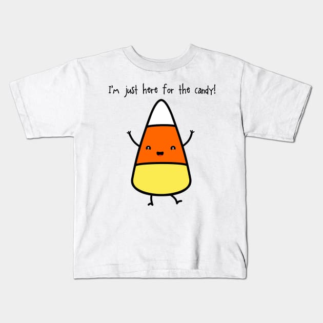 Candy Corn Kids T-Shirt by TTLOVE